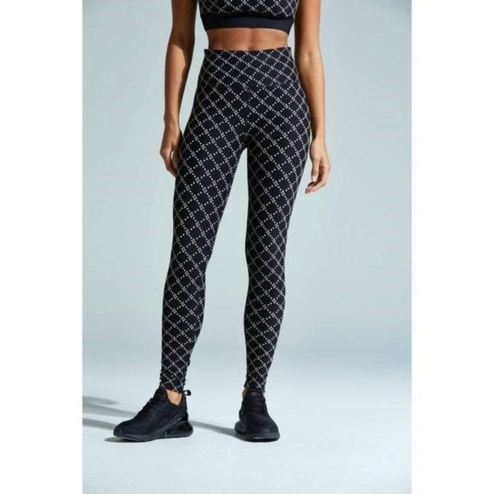 Noli Monogram Jacquard Leggings NWT